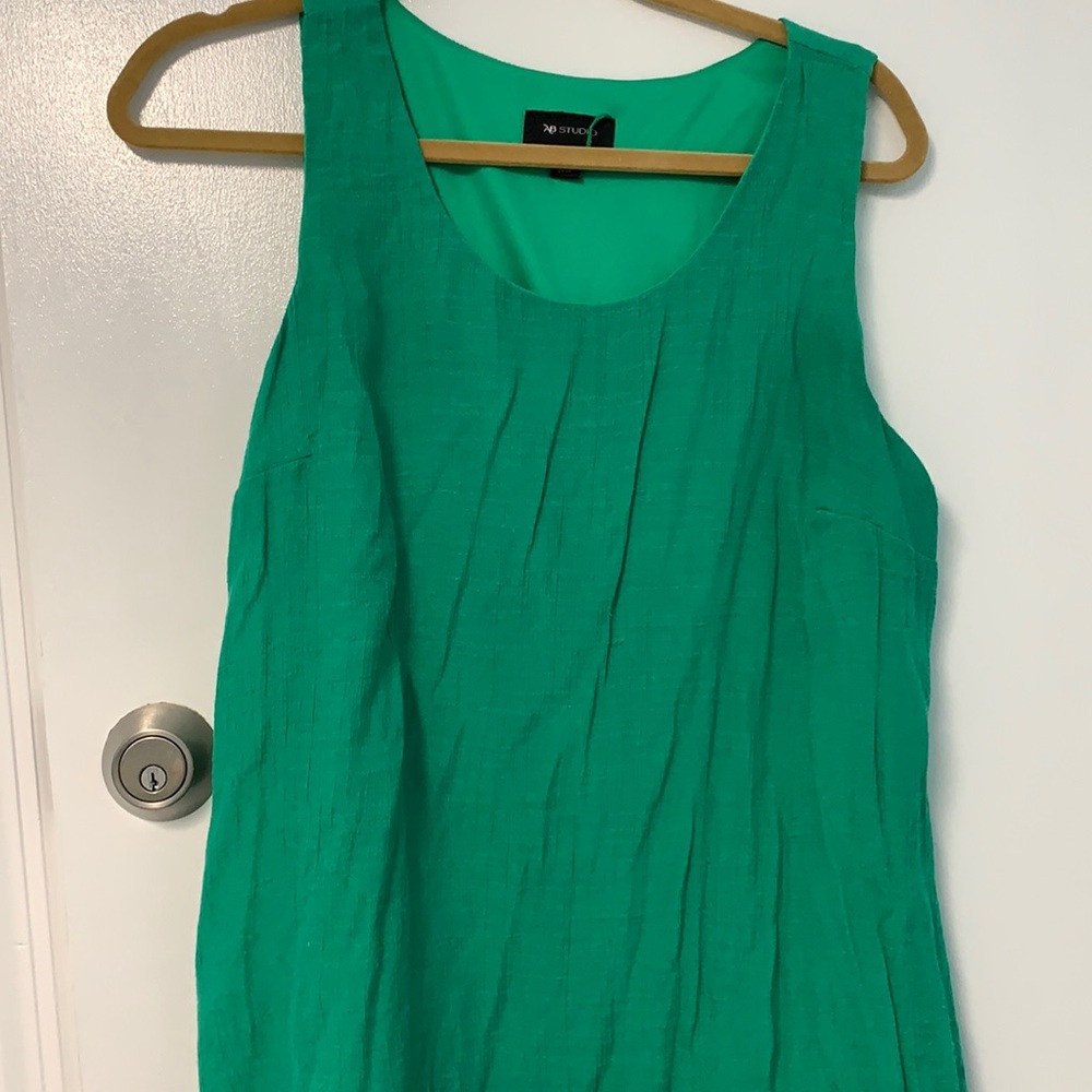 AB studios tank top flowy green size Large blouse